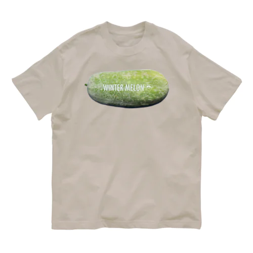 WINTER MELON 冬瓜2 オーガニックコットンTシャツ