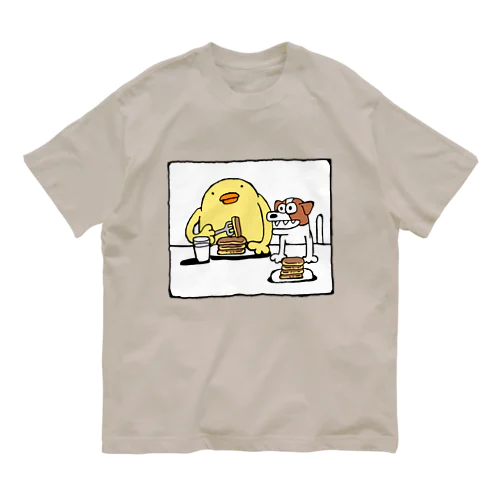 ぴよでパロディTシャツ Organic Cotton T-Shirt