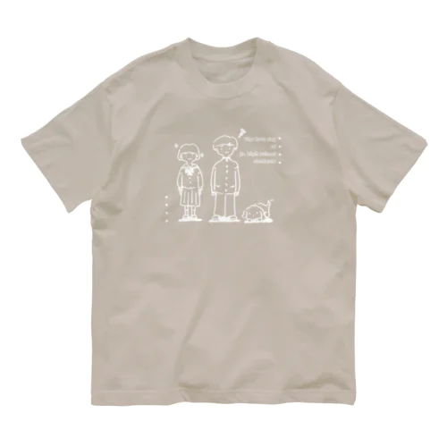 中学生初日（濃色） オーガニックコットンTシャツ