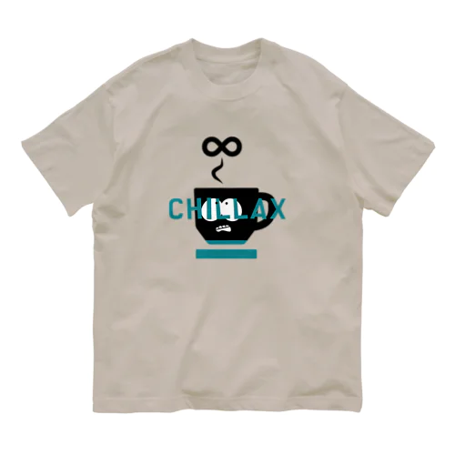 イナカノディガー_chillax_いんふぃにてぃ Organic Cotton T-Shirt