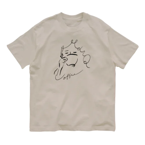 marQ coffee オーガニックコットンTシャツ