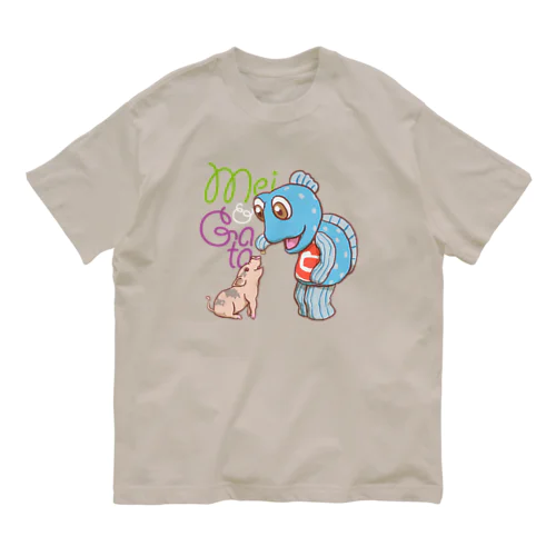 メイちゃんとキャンプ Organic Cotton T-Shirt