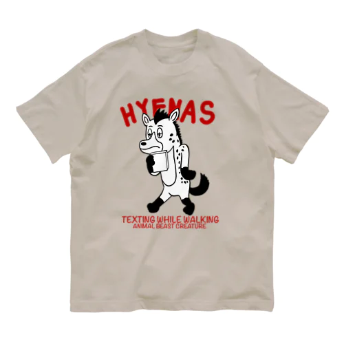 HYENAS オーガニックコットンTシャツ