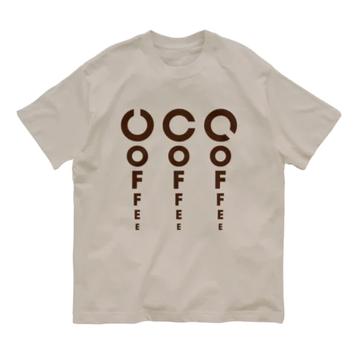 COFFEE FIRST #1 オーガニックコットンTシャツ