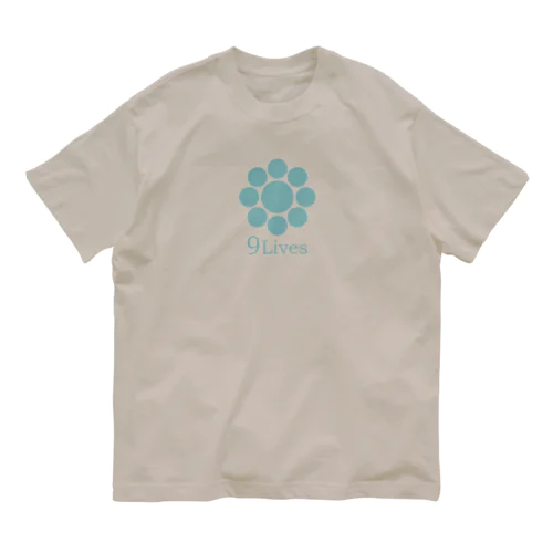 9lives 九曜シリーズ Organic Cotton T-Shirt