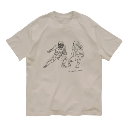 アメフトイラスト Organic Cotton T-Shirt