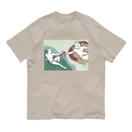 アダムの創造SNKRS Organic Cotton T-Shirt