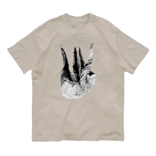 フタユビナマケモノ Organic Cotton T-Shirt