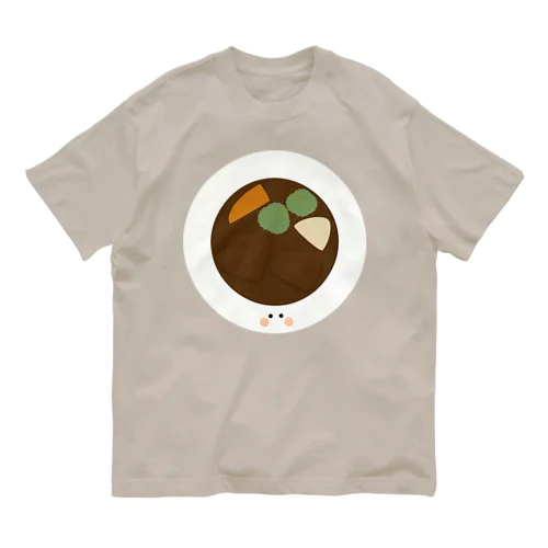 ビーフシチューちゃん Organic Cotton T-Shirt