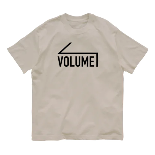 VOLUME オーガニックコットンTシャツ