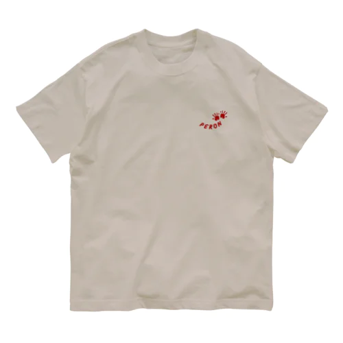 ブラッドハンドペロン Organic Cotton T-Shirt