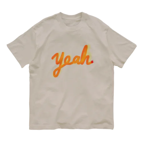 yeah(イェーイ)グッズ🌟 オーガニックコットンTシャツ