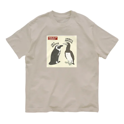 NOT A PENGUIN Tシャツ オーガニックコットンTシャツ