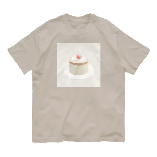 レトロカフェのプリン Organic Cotton T-Shirt