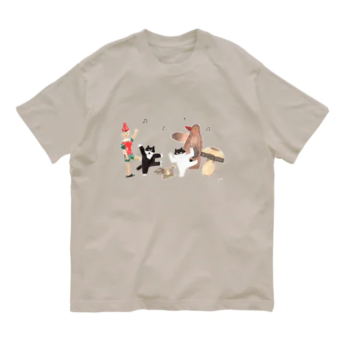 みんなでダンス オーガニックコットンTシャツ