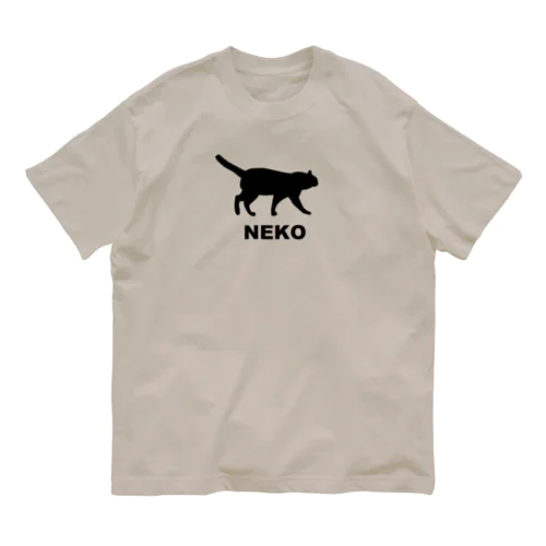 NEKO（おさんぽ） Organic Cotton T-Shirt