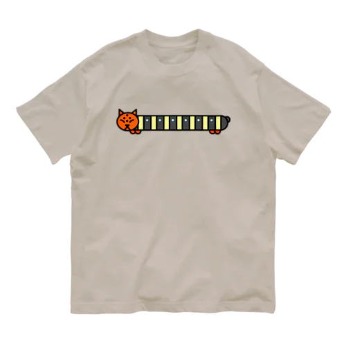 ＣＡＴピラーズ　アオバセセリ オーガニックコットンTシャツ