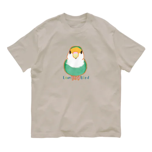 コザクラインコ（ホワイトフェイス） Organic Cotton T-Shirt