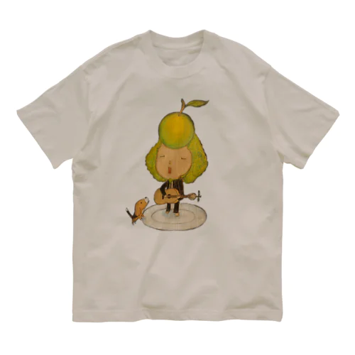 洋なしくん オーガニックコットンTシャツ