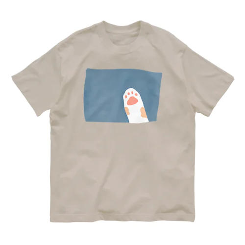 ねこのて（茶トラ） Organic Cotton T-Shirt