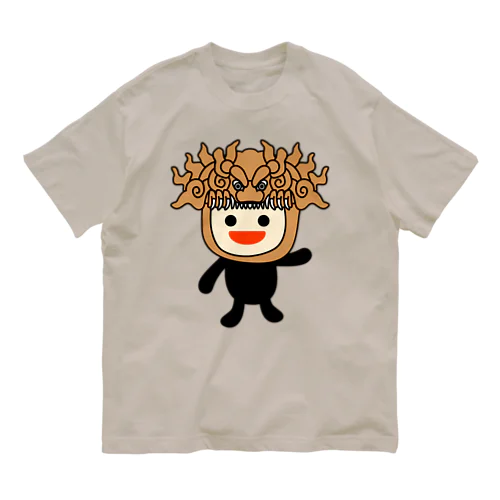 獅子噛っ子 オーガニックコットンTシャツ