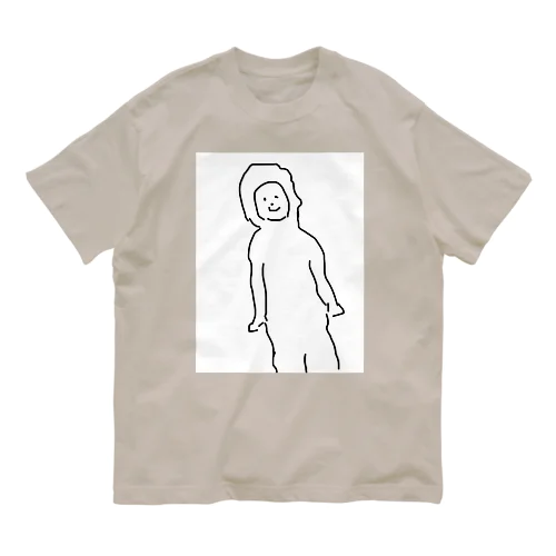 ゆきおとこくん オーガニックコットンTシャツ