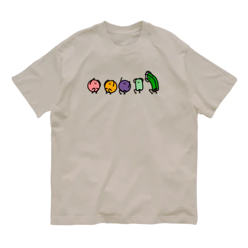 しゃがむガム オーガニックコットンTシャツ