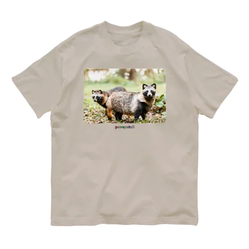 ぽんぽこ兄弟 Organic Cotton T-Shirt