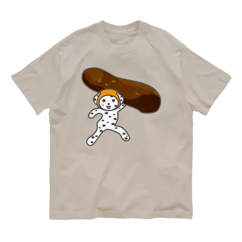 かりんとういぬ オーガニックコットンTシャツ