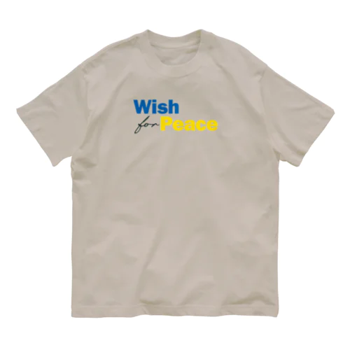 Wish for Peace UKR🇺🇦 オーガニックコットンTシャツ