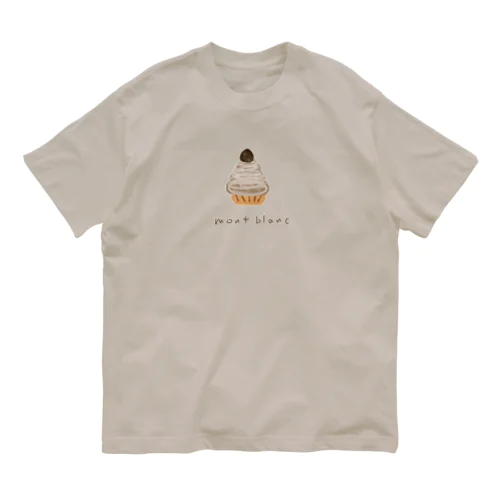 モンブラン（ロゴ） オーガニックコットンTシャツ
