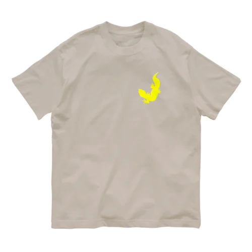 レオパ83 イエロー Organic Cotton T-Shirt