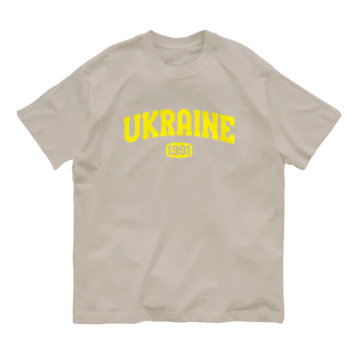 ウクライナ1991黄 Organic Cotton T-Shirt