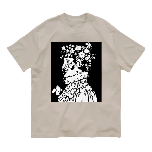 春_アルチンボルド四季 オーガニックコットンTシャツ