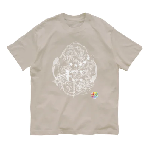 ザ・ソール カラー(Color) モノクロタイプ Outline theSOLE Color Organic Cotton T-Shirt