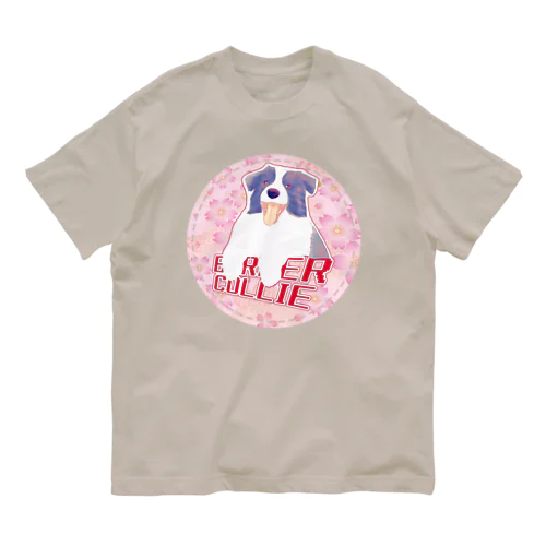 ボーダーコリー パピー 春vers Organic Cotton T-Shirt