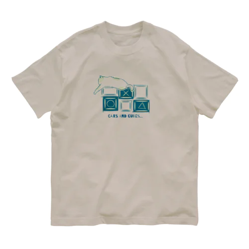 〇✕△ オーガニックコットンTシャツ