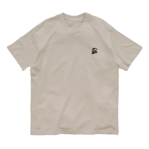 侍さん　ジャンプ Organic Cotton T-Shirt