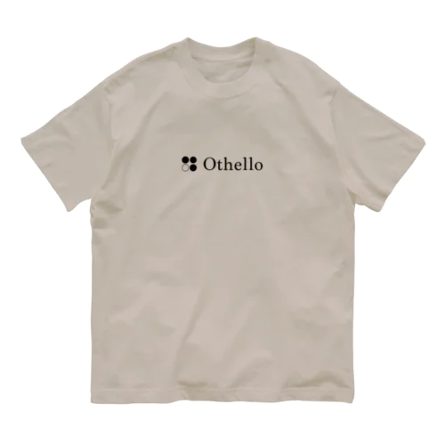 Othello_Black logo オーガニックコットンTシャツ