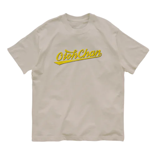 レトロお父ちゃん オーガニックコットンTシャツ