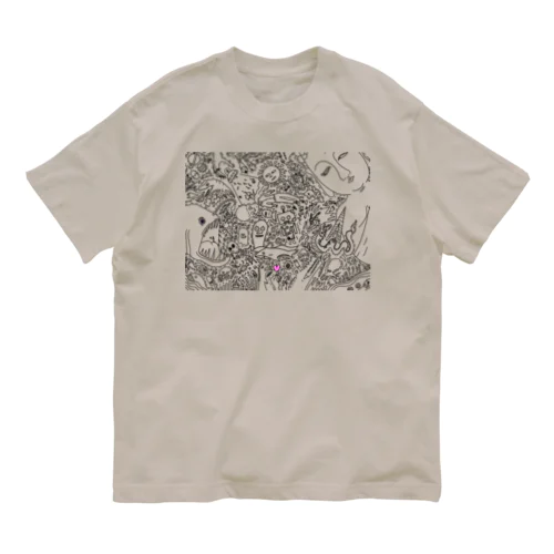 蕪雑菩薩 オーガニックコットンTシャツ