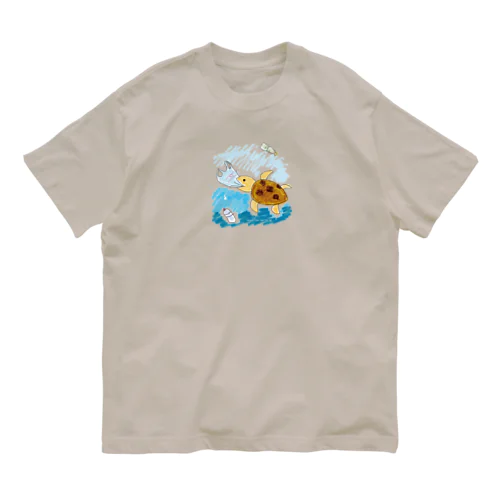 プラスチックレストラン オーガニックコットンTシャツ