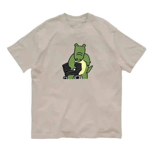 瓦わに オーガニックコットンTシャツ