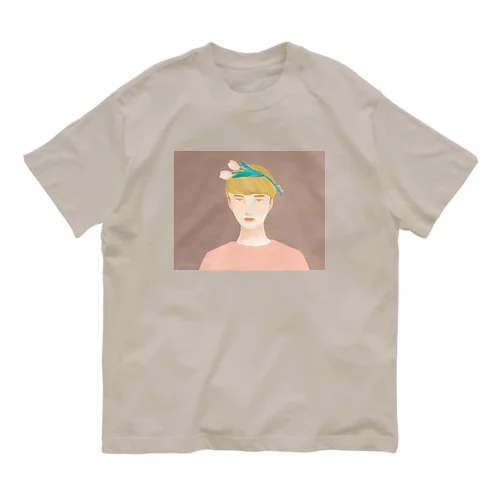 Flower boy オーガニックコットンTシャツ