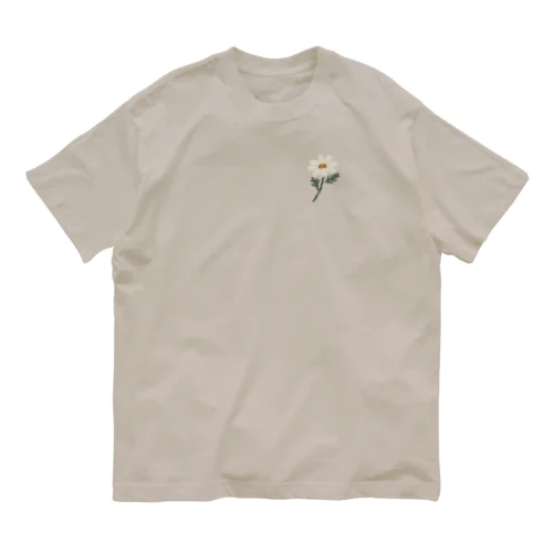 マーガレットとうさぎ＊両面プリント Organic Cotton T-Shirt