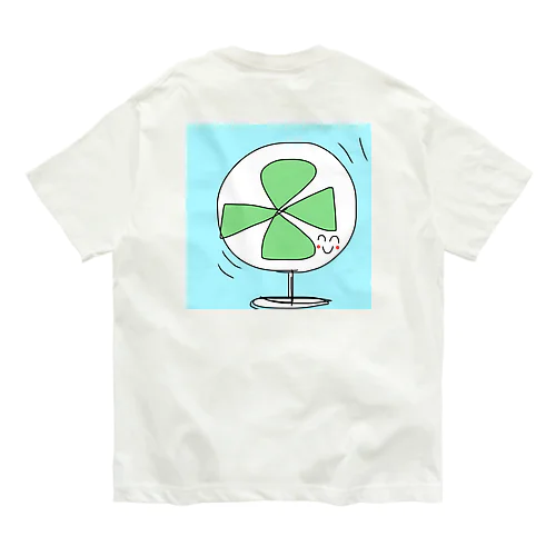 4つ葉の扇風機ﾁｬﾝ Organic Cotton T-Shirt