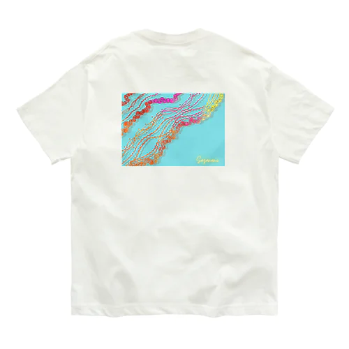 さざなみ オーガニックコットンTシャツ