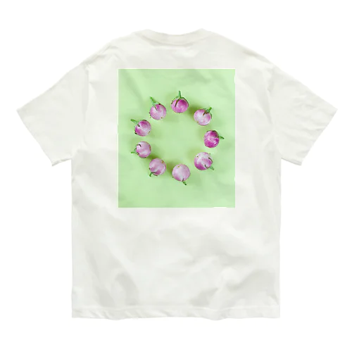 マイクロナス②［Back print］ Organic Cotton T-Shirt