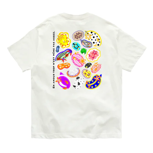 ウミウシ オーガニックコットンTシャツ