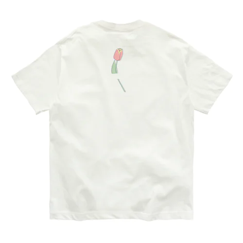 えびら　チューリップ Organic Cotton T-Shirt